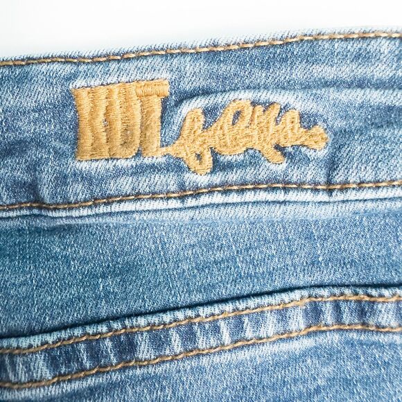 Kut From The Kloth Straight Leg Medium Wash Jeans Womens 14 ALTERED 28" Inseam - Picture 13 of 16